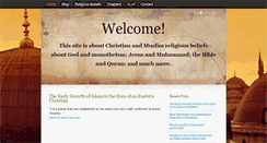 Desktop Screenshot of bible-quran.com